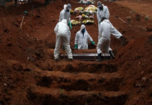 ব্রাজিলে প্রাণহানি ৩৫ হাজার, আক্রান্ত সাড়ে ৬ লাখ
