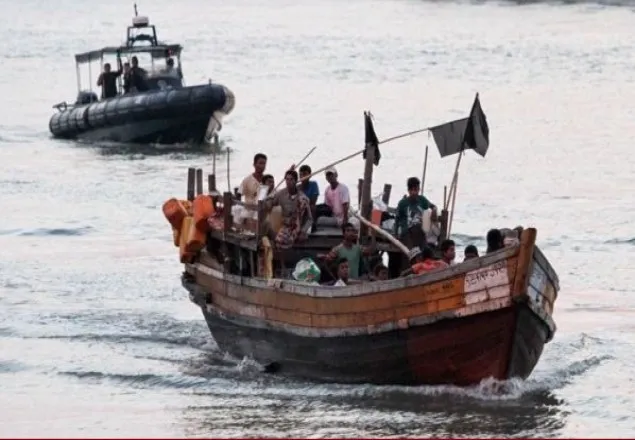 মালয়েশিয়ায় প্রবেশের চেষ্টা কালে ভাসমান ২৬৯ রোহিঙ্গা আটক