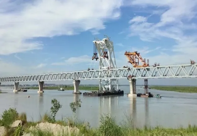 পদ্মাসেতুর ৪ হাজার ৬৫০ মিটার দৃশ্যমান