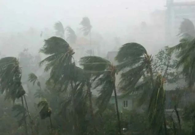 ঘন্টায় ৮০ কি.মি. বেগে বজ্রবৃষ্টিসহ ঝড়ের পূর্বাভাস