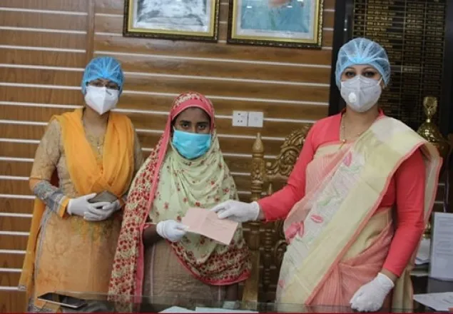 ঘর পেলেন মেধাবী ছাত্রী তাছলিমা 