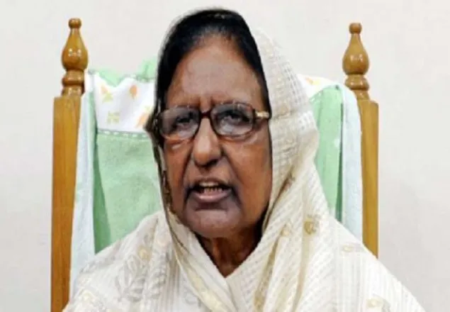 আইসিইউতে সাবেক স্বরাষ্ট্রমন্ত্রী সাহারা খাতুন 