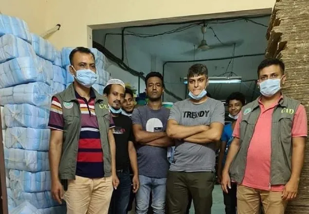 রাজধানীতে নকল মাস্কসহ ৫ জন গ্রেফতার