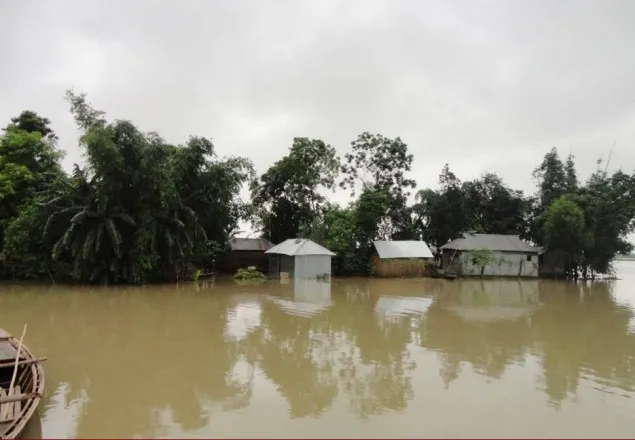 তিস্তার পানি আবারও বেড়ে বিপদসীমার ২৮ সেন্টিমিটার ওপরে