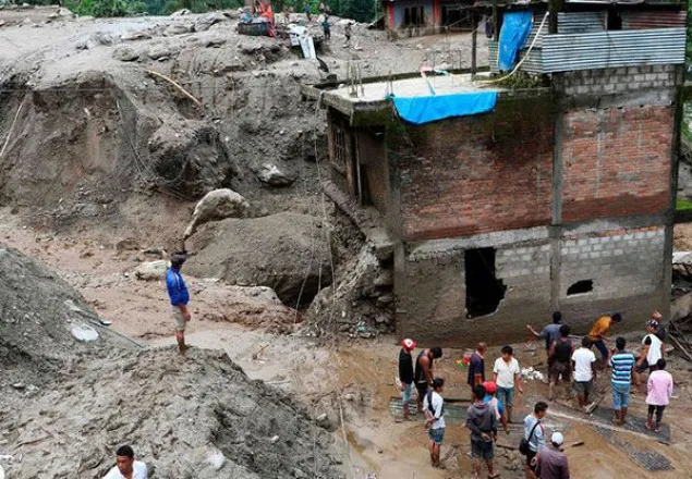 নেপালে ভয়াবহ ভূমিধস, ২২ জনের মৃত্যু