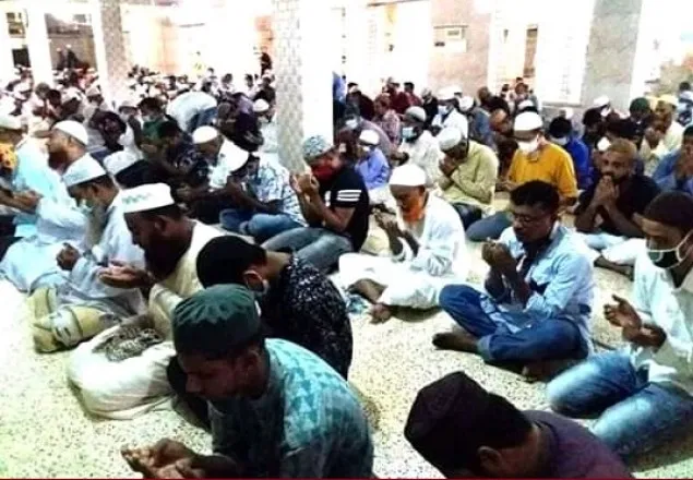 মাগুরায় করোনা থেকে মুক্তি পেতে বিশেষ দোয়া