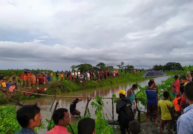 সুবর্ণচরে ১০ঘন্টায়ও উদ্ধার হয়নি ডুবে যাওয়া শিশু