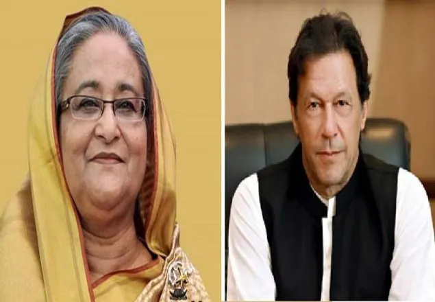 শেখ হাসিনাকে ইমরান খানের ফোন