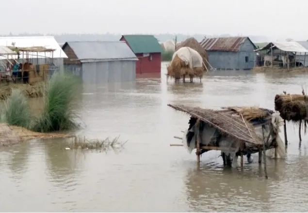 উত্তরাঞ্চলে বন্যা পরিস্থিতির অবনতি, উন্নতি পূর্বাঞ্চলে