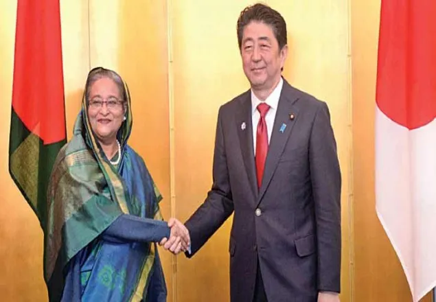 শেখ হাসিনাকে জাপানের প্রধানমন্ত্রী আবের ফোন