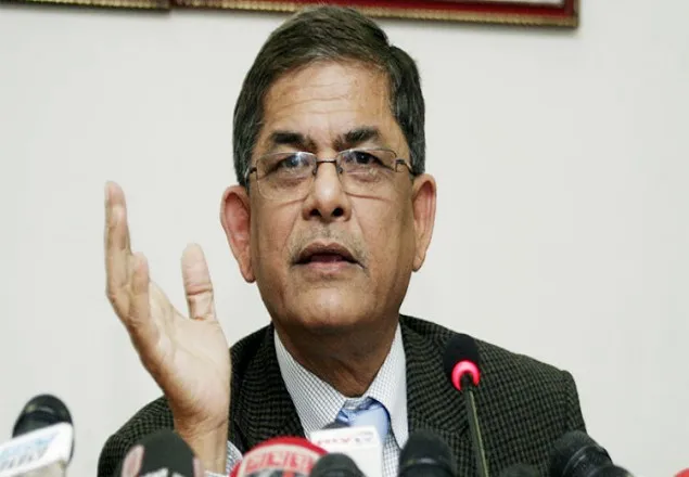 সহিসংতা ছাড়া সরকারি দলের নেতাকর্মীরা স্বস্তি পায় না : ফখরুল
