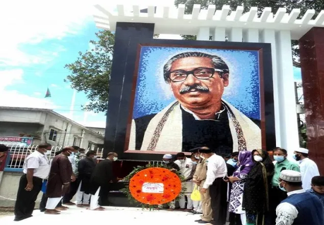 মাগুরার মহম্মদপুরে দেশের ২য় বৃহত্তম বঙ্গবন্ধু মুর‍্যালের উদ্বোধন
