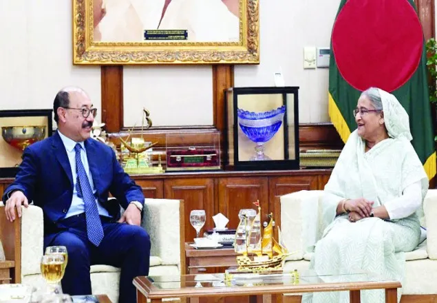 প্রধানমন্ত্রীর সঙ্গে শ্রিংলার সাক্ষাৎ