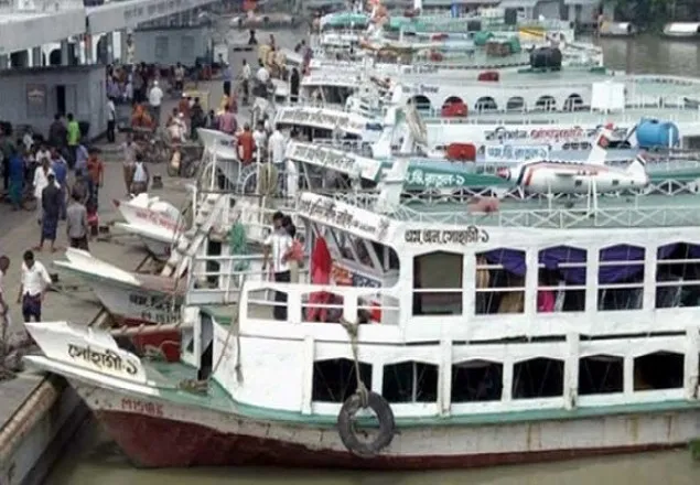 পাটুরিয়া-দৌলতদিয়ায় লঞ্চ চলাচল বন্ধ