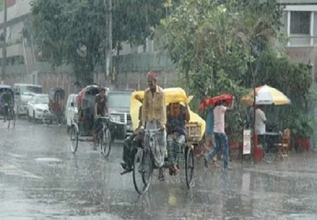 ৯ অঞ্চলে ঝড়বৃষ্টির পূর্বাভাস