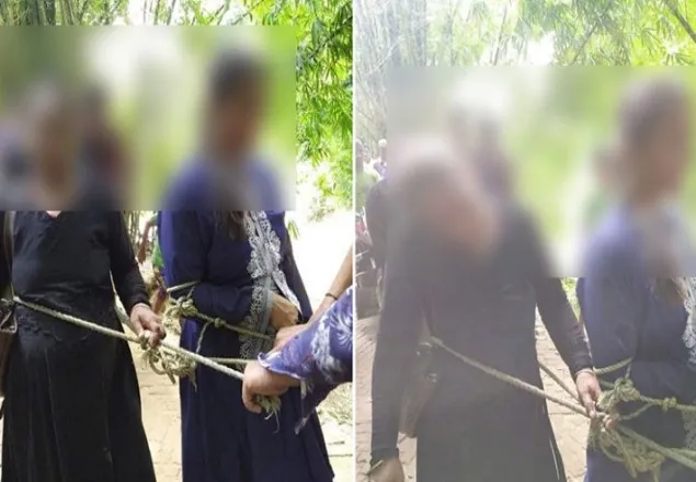 মা-মেয়েকে কোমরে রশি বেঁধে নির্যাতনের ঘটনায় গ্রেফতার ৩