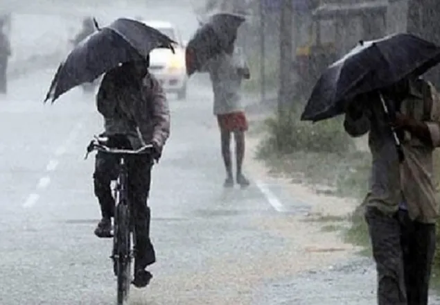 দেশের কয়েকটি অঞ্চলে বৃষ্টিপাতের পূর্বাভাস
