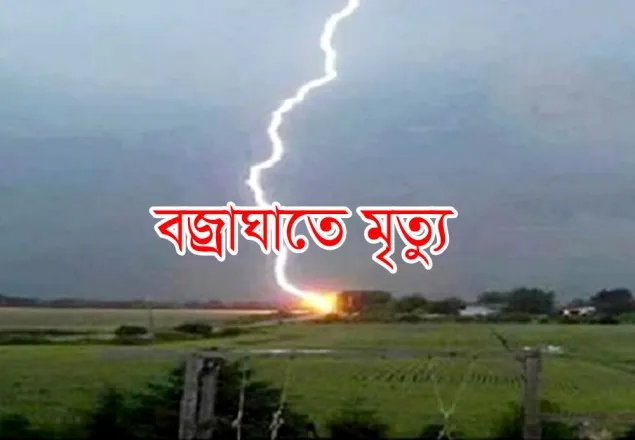 মাগুৱাৱ মহম্মদপুরে বজ্রপাতে কৃষকের মৃত্যু