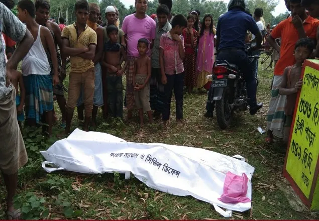 হাতীবান্ধায় ট্রাকচাপায় মোটরসাইকেল আরোহী নিহত