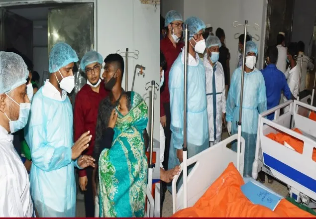 দগ্ধদের বিনামূল্যে সু-চিকিৎসা ও নিহতদের পরিবারকে ক্ষতিপূরণ প্রদান করুন: ড. মাসুদ