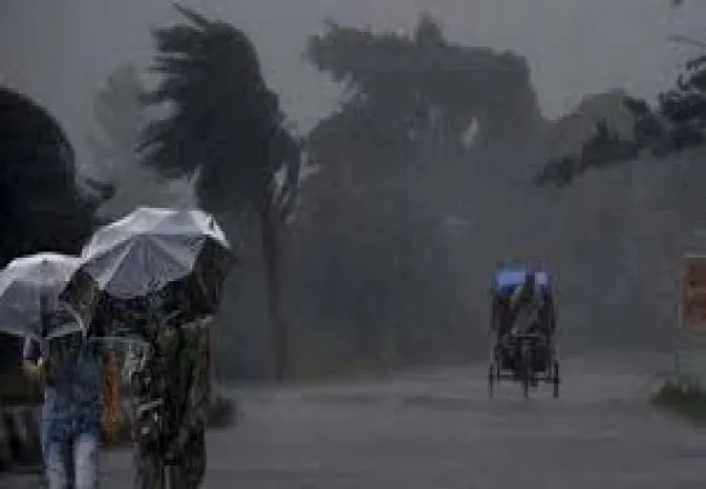 ৯ অঞ্চলে ঝড়বৃষ্টির পূর্বাভাস