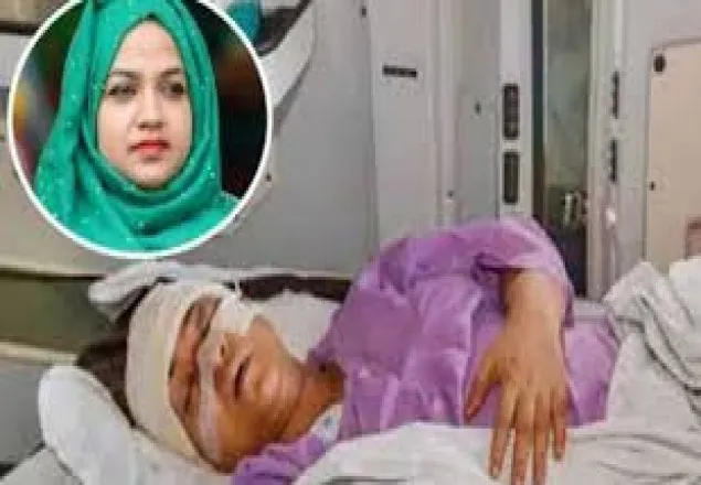 ইউএনও ওয়াহিদা খানমের মুখের সেলাই খোলা হয়েছে