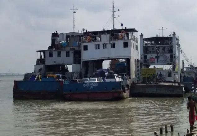 আবারো বন্ধ শিমুলিয়া-কাঁঠালবাড়ি ফেরি