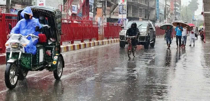 রাজশাহীতে দশমিক ৮ মিলিমিটার বৃষ্টিপাত
