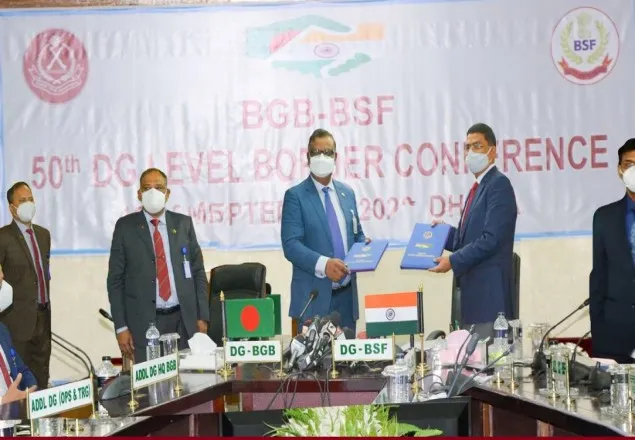 বিজিবি-বিএসএফ’র সীমান্ত সম্মেলনে ১৪ সিদ্ধান্ত