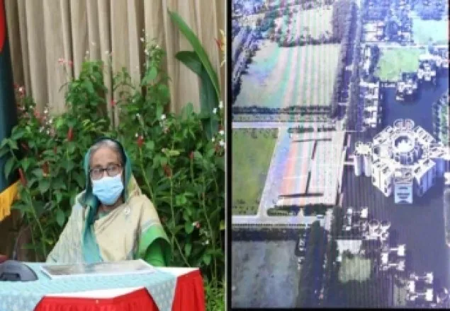 সংসদ ভবন উন্নয়ন সম্পর্কিত উপস্থাপনা দেখলেন প্রধানমন্ত্রী