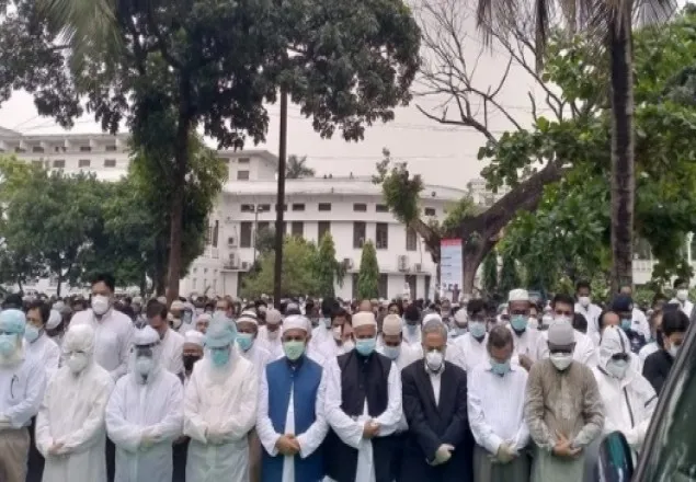  অ্যাটর্নি জেনারেল মাহবুবে আলমের জানাজা সম্পন্ন