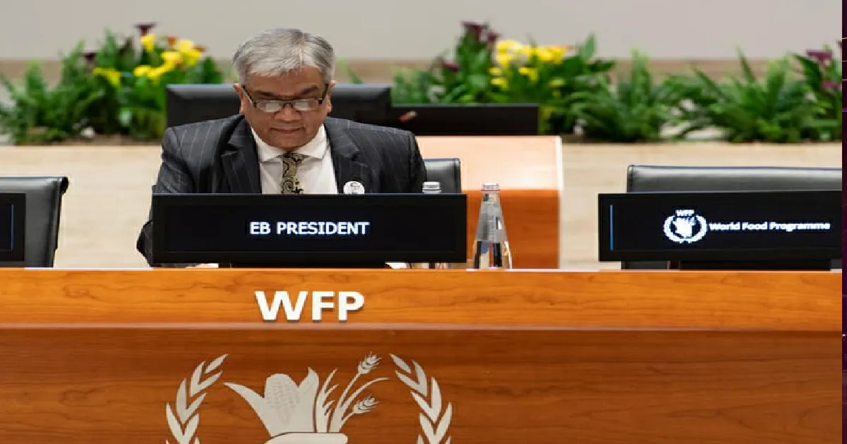 ডব্লিউএফপি-র নির্বাহী বোর্ডে সভাপতি নির্বাচিত বাংলাদেশ