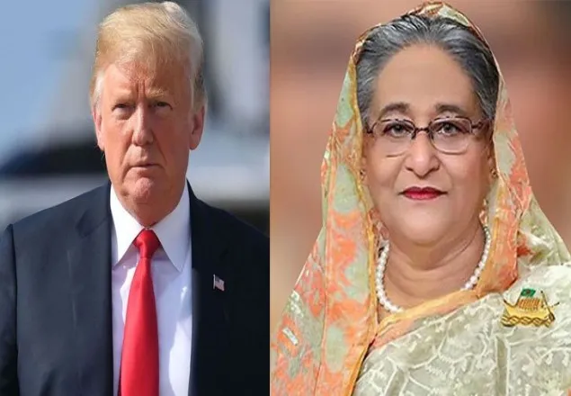 ট্রাম্পের রোগমুক্তির কামনায় শেখ হাসিনা