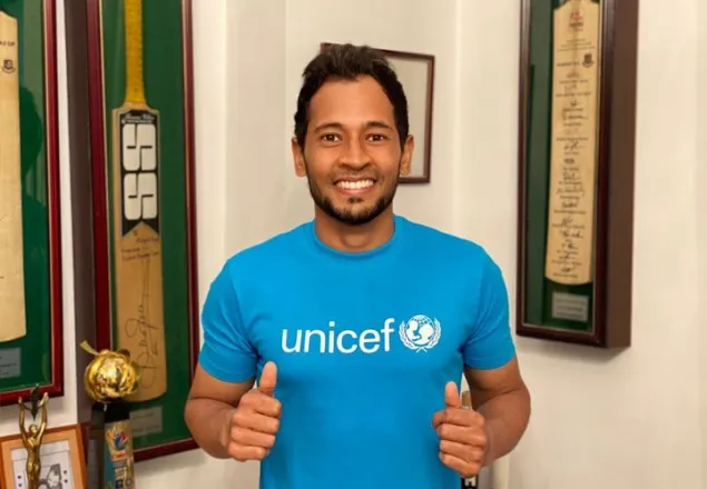 মুশফিক এখন ইউনিসেফের শুভেচ্ছাদূত