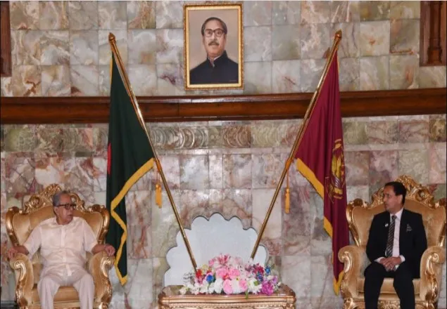 রাষ্ট্রপতির সঙ্গে উজবেকিস্তানে বাংলাদেশের নবনিযুক্ত রাষ্ট্রদূতের সাক্ষাৎ