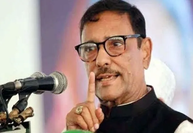 আন্দোলনকে ভিন্ন খাতে নিয়ে সরকারের পতন চায় বিএনপি: কাদের