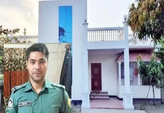 এসআই আকবর: টিনশেডের ঘর তেকে অট্টালিকা!
