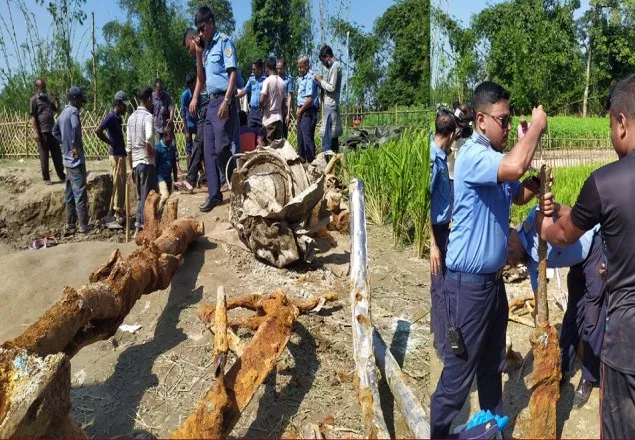 লালমনিরহাটে দ্বিতীয় বিশ্বযুদ্ধের বিমানের ধ্বংসাবশেষের সন্ধান