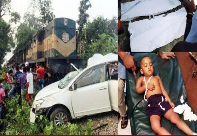 ট্রেন দুর্ঘটনায় নিহত নড়াইলের দুই পরিবারে চলছে শোকের মাতম