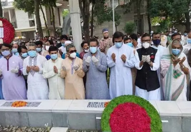 শেখ রাসেলের কবরে আ.লীগসহ বিভিন্ন সংগঠনের শ্রদ্ধা