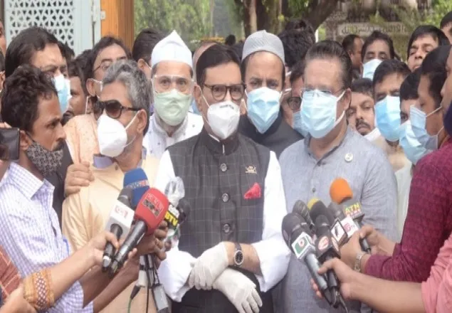  নির্বাচনকে প্রশ্নবিদ্ধ করতেই বিএনপি অংশ নিয়েছে: কাদের