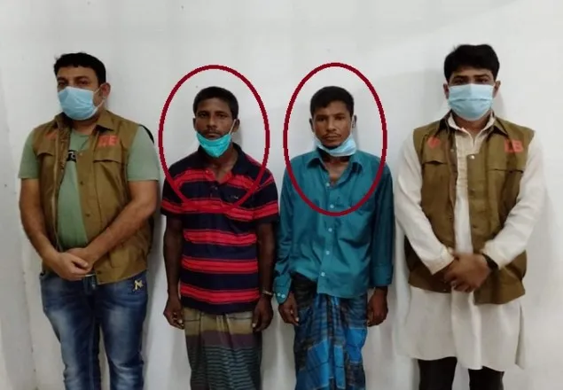 পাঁচ টুকরো করে হত্যা, ৩ আসামী রিমান্ডে   