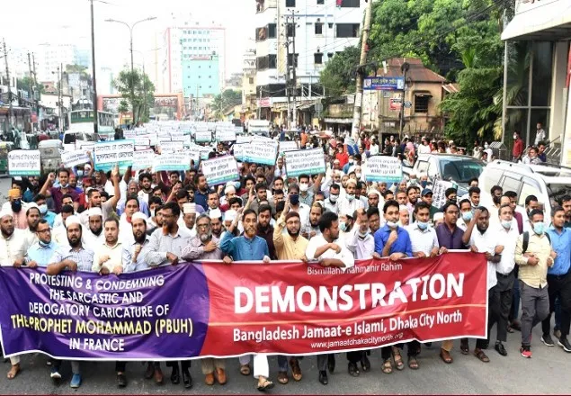 ফ্রান্স সরকারকে নিঃশর্ত ক্ষমা প্রার্থনার আহ্বান জামায়াতের