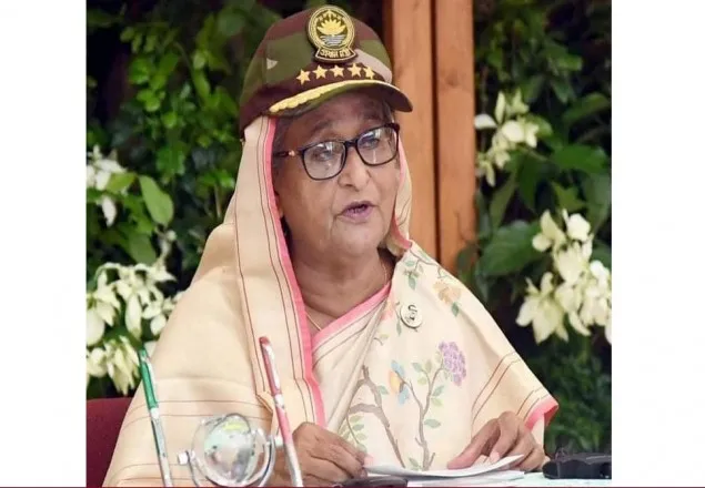 আত্মরক্ষায় শক্তিশালী সশস্ত্রবাহিনী প্রতিষ্ঠায় গুরুত্বারোপ প্রধানমন্ত্রীর