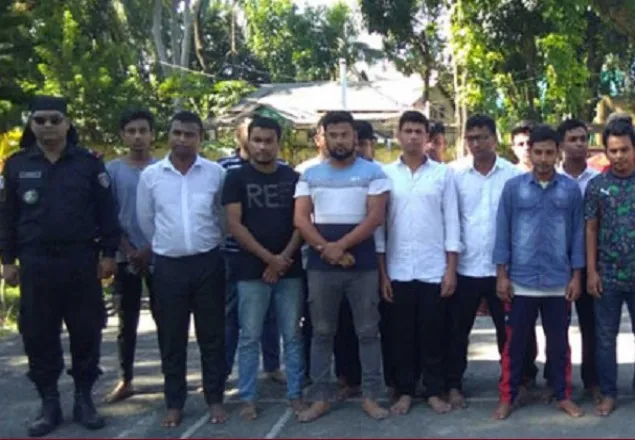 ব্রাহ্মণবাড়িয়ায় মাদকসহ আ.লীগ-যুবলীগ নেতাসহ আটক ২২