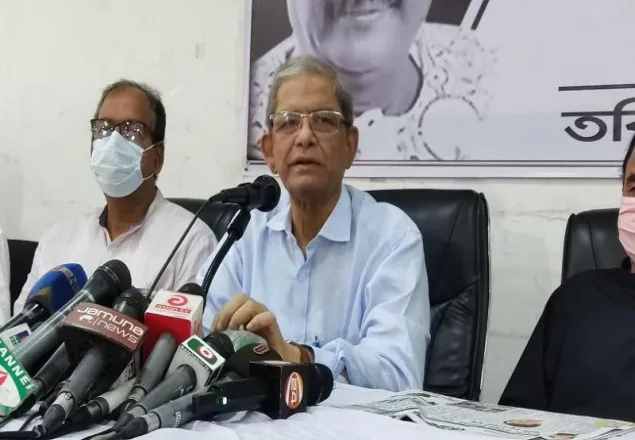 ওবায়দুল কাদেরের মুখে শুধু বিএনপি কেন? প্রশ্ন মির্জা ফখরুলের