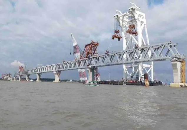 পদ্মাসেতুতে ৩৬তম স্প্যান বসছে আজ