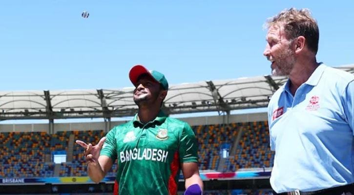 টস জিতে ভারতকে ব্যাটিংয়ে পাঠাল বাংলাদেশ