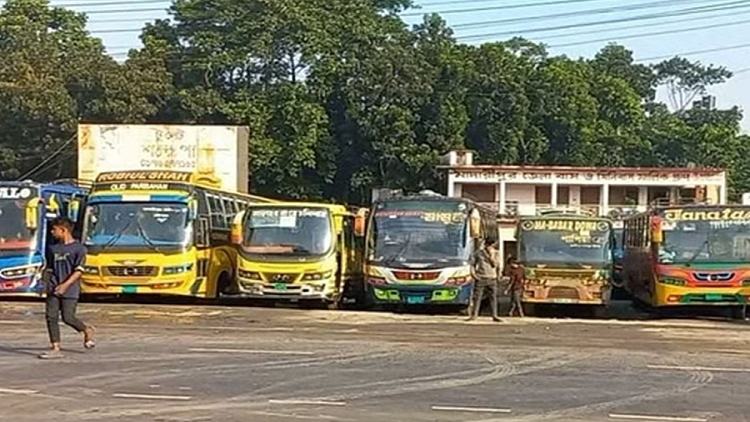 Bus services resumes in Faridpur after BNP rally