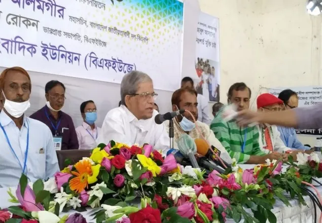 সরকার এজেন্টদের দিয়ে নাশকতা করে বিএনপির উপর দোষ চাপায় : মির্জা ফখরুল
